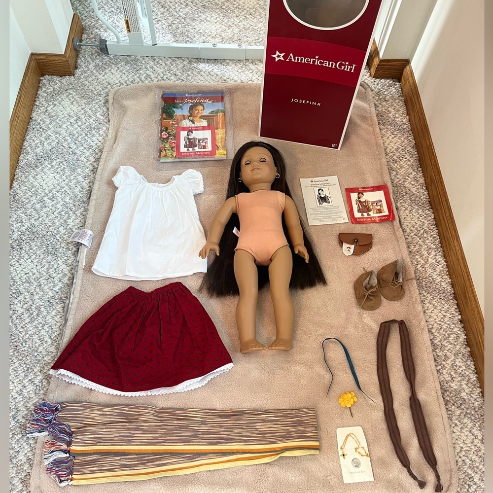 American Girl doll Josephina with all of her accessories and original box